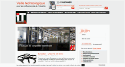 Desktop Screenshot of industrie-techno.com