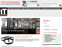 Tablet Screenshot of industrie-techno.com